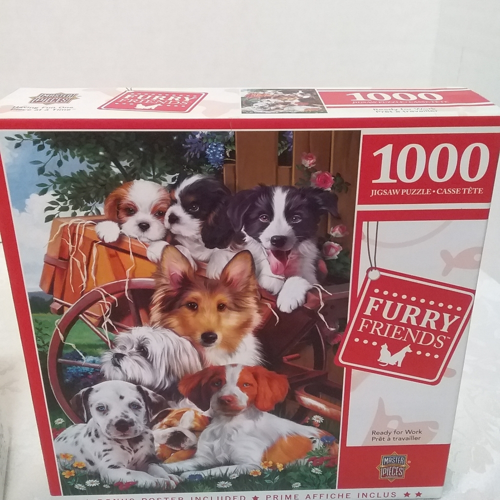 2 New 1000 piece Puzzles - Picture 3 of 8